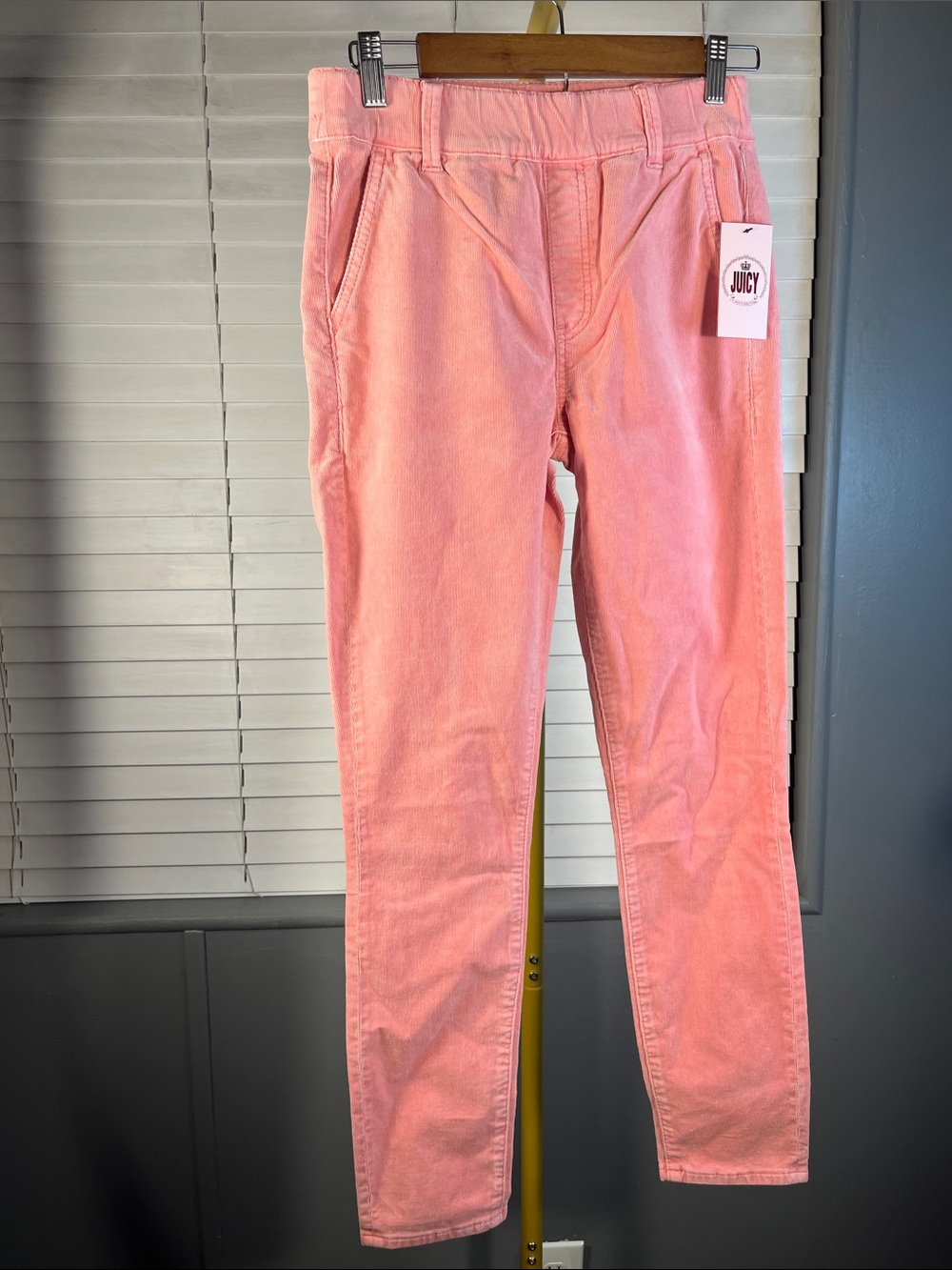 Juicy Couture Pink Skinny Corduroy Jeans